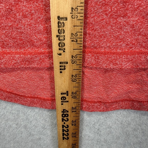 Ohio State Buckeyes Shirt Mens Large Red NCAA Basketball Nike Hooded Long Sleeve - Picture 5 of 9